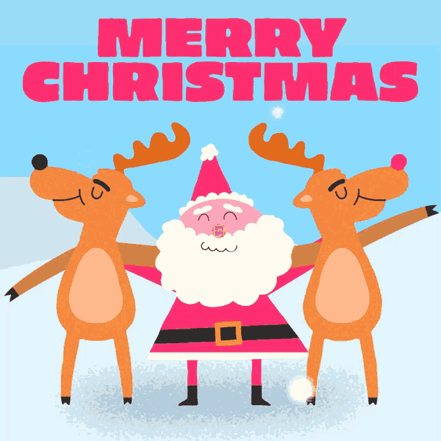 Merry Christmas Dancing GIF