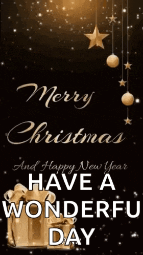 Merry Christmas Gif Happy New Year GIF