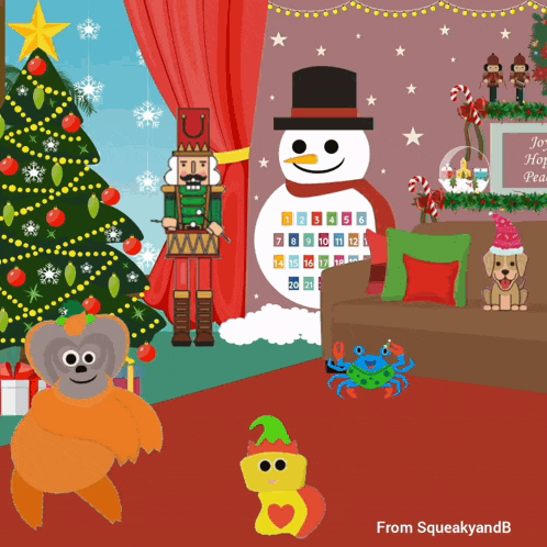 Merry Christmas Happy Christmas GIF