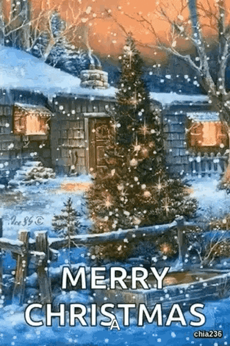 Merry Christmas Happy Holidays GIF