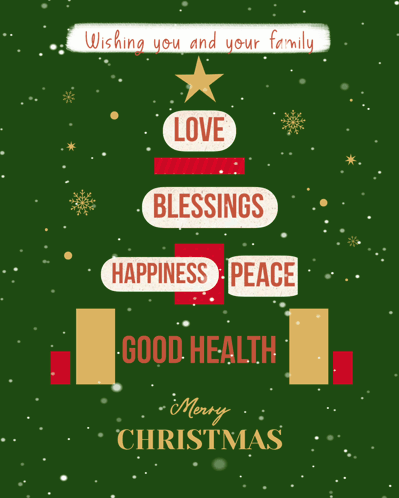 Merry Christmas Happy Holidays GIF