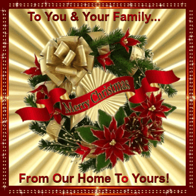 Merry Christmas Happy Holidays GIF
