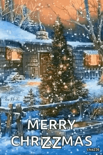 Merry Christmas Happy Holidays GIF