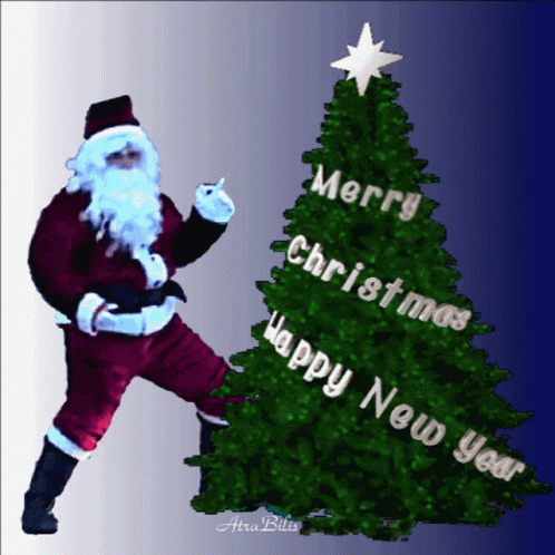 Merry Christmas Happy New Year GIF. This 498 x 498 animated GIF is part of our frohe weihnachten und ein gutes neues jahr collection. Related themes include…