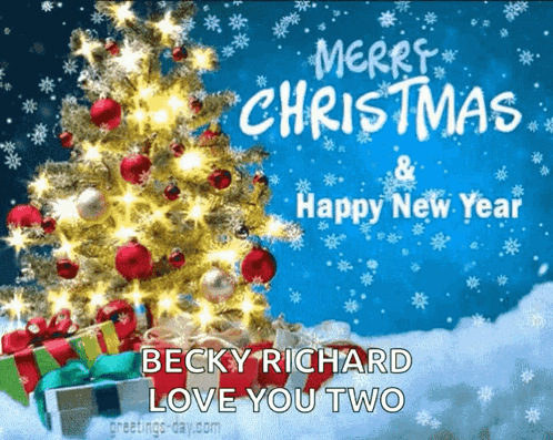 Merry Christmas Happy New Year GIF. This 498 x 397 animated GIF is part of our frohe weihnachten und ein gutes neues jahr collection. Related themes include…