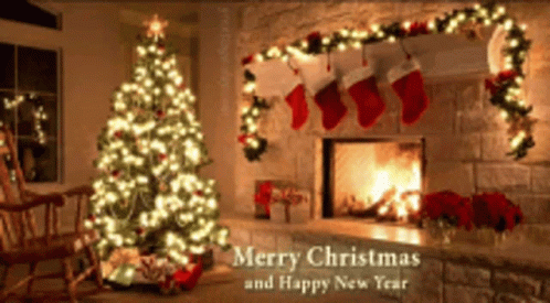 Merry Christmas Happy New Year GIF. This 498 x 275 animated GIF is part of our frohe weihnachten und ein gutes neues jahr collection. Related themes include…