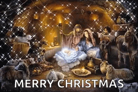 Merry Christmas Jesus GIF