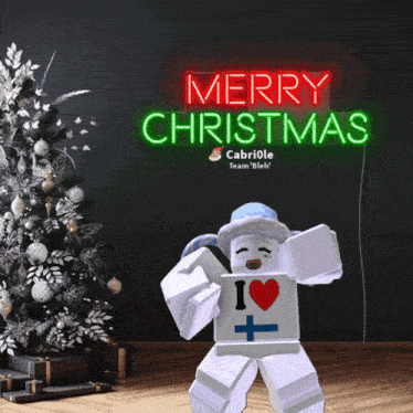 Merry Christmas Robeats GIF