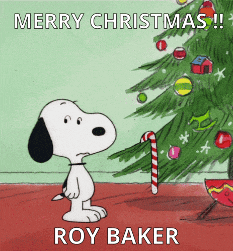 Merry Christmas Roy Baker GIF