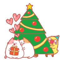 Merry Christmas X-mas Sticker