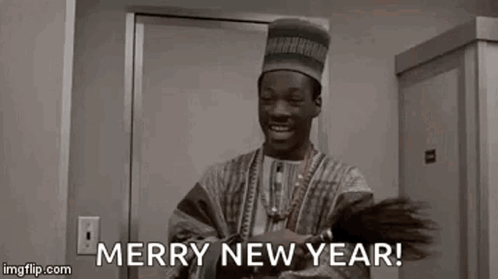 Merry New Year Eddiemurphy GIF. This 498 x 279 animated GIF is part of our merry new year trading places collection. Related themes include laughing…