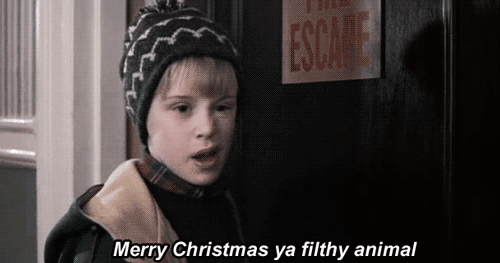 Merry Xmas GIF. This 500 x 263 animated GIF is part of our merry christmas ya filthy animal collection. Related themes include home alone, merry christmas…