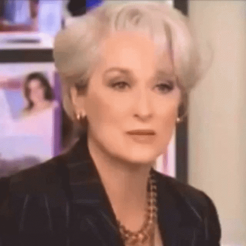 Meryl Streep Groundbreaking GIF. This 498 x 498 animated GIF is part of our miranda priestly collection. Created by danielcaneda. View the original…