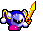 Meta Knight Kirby Sticker