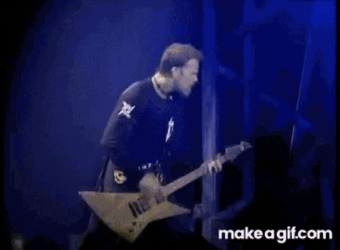 Metallica James Hetfield GIF