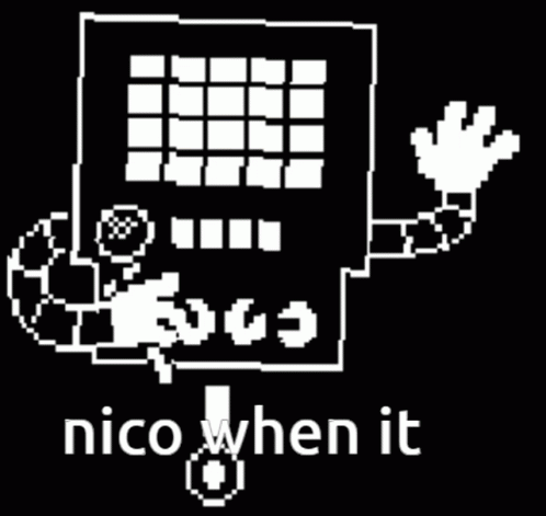 Mettaton Nico GIF. This 498 x 471 animated GIF is part of our mettaton neo collection. Created by nicoreal. View the original animation, share it, or browse…