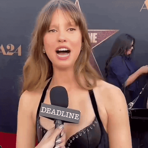 Mia Goth Umm GIF