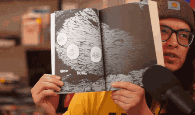 Michael Denicola Art Book GIF