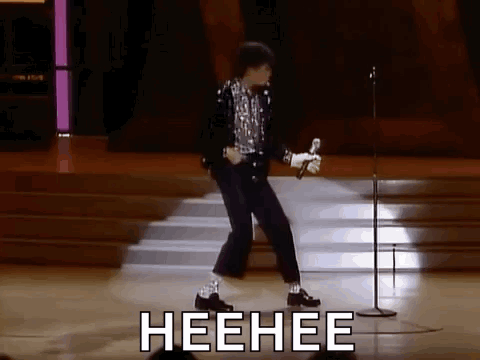 Michael Jackson Moon Walk GIF
