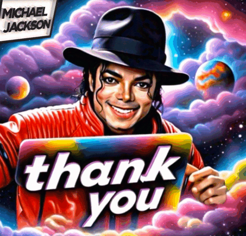 Michael Jackson Thank You GIF. This 498 x 479 animated GIF is part of our thank you pictures collection. Related themes include thank you, thank you so…