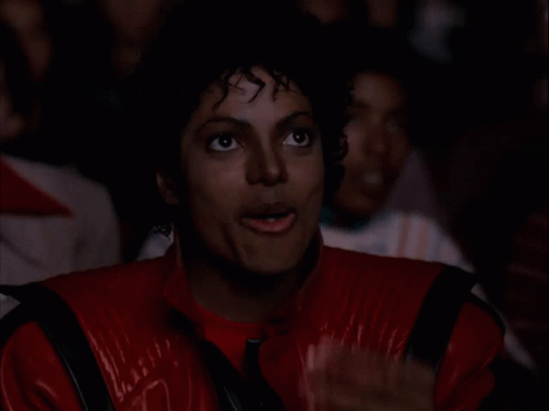 Michael Jackson Thriller Michael Jackson Eating Pop Corn GIF