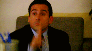 Michael Scott Don'T Say It GIF. This 300 x 167 animated GIF is part of our michael scott noooo collection. Related themes include lmao, lol, michael scott…