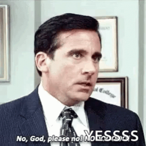 Michael Scott GIF. This 498 x 498 animated GIF is part of our michael scott noooo collection. Related themes include no, please. Created by Baboy_WWE. View…