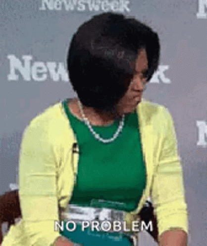 Michelle Obama Okay GIF. This 418 x 498 animated GIF is part of our obama not bad collection. Related themes include cool, good, no problem. Created by…