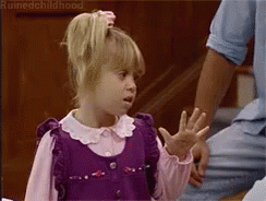 Michelle Over It GIF