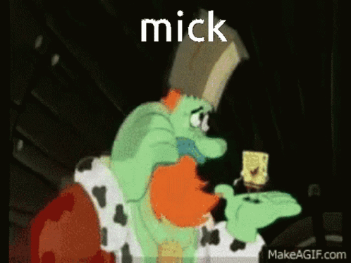 Mick Bald GIF. This 498 x 373 animated GIF is part of our spongebob bald collection. Created by insertbelugameme. View the original animation, share it, or…