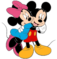 Mickey And Minnie Mickey Mouse Sticker