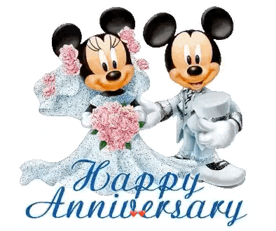 Mickey Minniehappyanniversary GIF