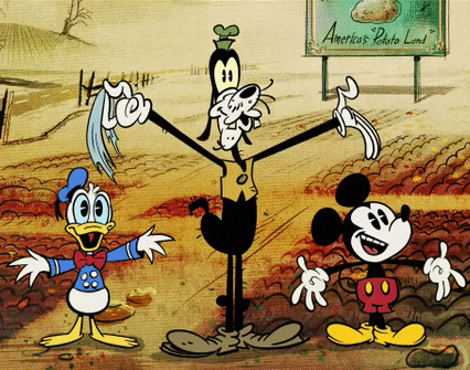 Mickey Mouse Goofy GIF