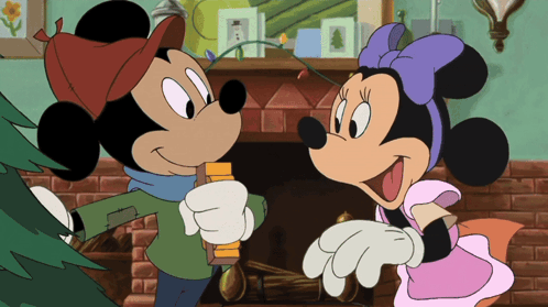 Mickey Mouse Minnie Mouse GIF