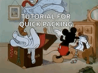 Mickey Mouse Packing GIF