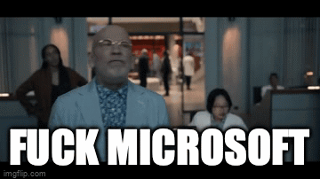 Microsoft Fuck GIF