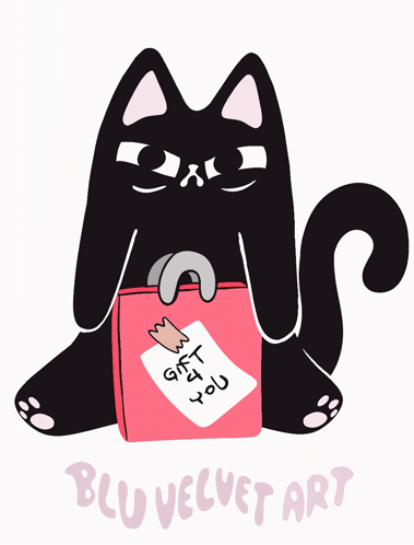 Middle Finger Sassy Cat GIF
