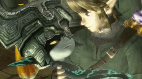 Midna Link GIF
