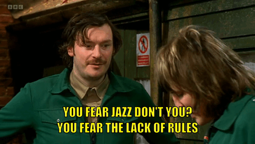 Mighty Boosh Jazz GIF