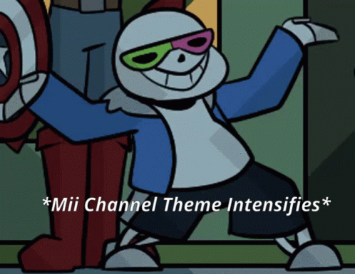 Mii Channel Theme Mem GIF. This 498 x 385 animated GIF is part of our sans fortnite dance collection. Related themes include fortnite, meme. Created by…