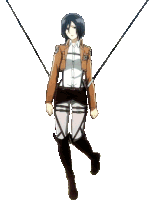 Mikasa Ackerman Sticker
