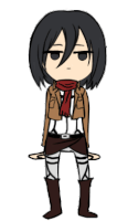 Mikasa Sticker