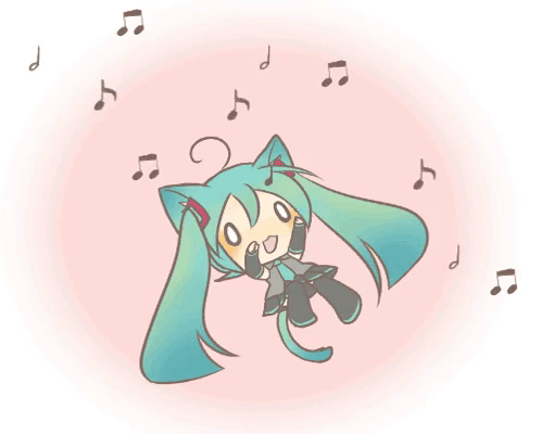 Miku Cat Girl GIF