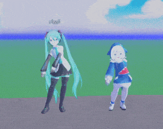 Miku Floss GIF
