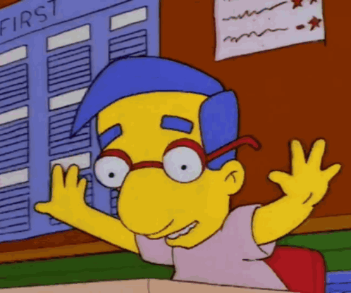Milhouse Aspersor GIF. This 498 x 416 animated GIF is part of our carice van houten collection. Related themes include fly, wave. Created by YusufDikec…