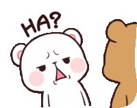 Milk And Mocha Bear Love Sticker