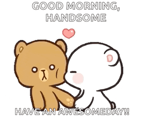 Milk And Mocha Bear Love GIF