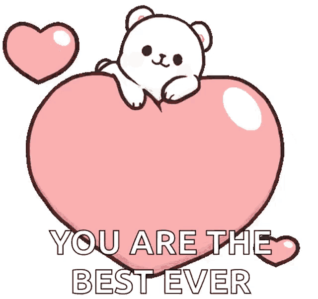 Milk And Mocha Bear Love GIF