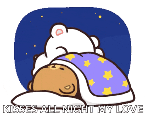 Milk And Mocha Good Night GIF
