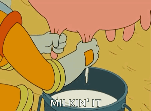 Milking Cow GIF